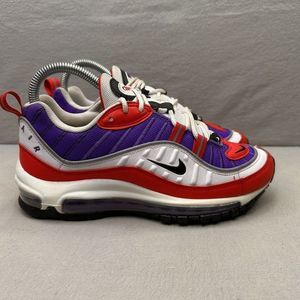 Nike Air Max 98 Womens Size 6.5 Shoes Psychic Purple Low Top Athletic Sneakers